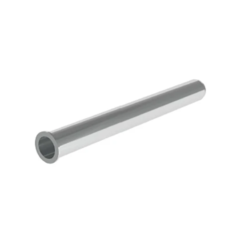 Tubo con cartella inox d. 32 x 300 mm