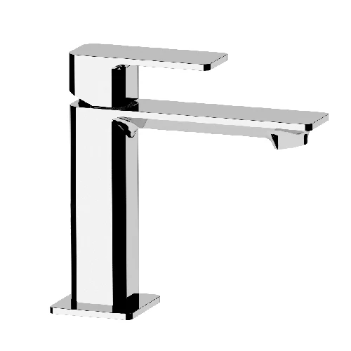 Miscelatore monocomando lavabo senza scarico linea icon oro spazzolato