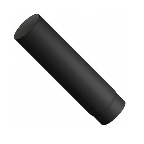 Tubo acciaio al carbonio smaltato l. 500 stufe legna mf diam. 130