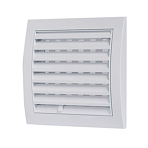 Griglia di aerazione quadrate con flusso regolabile cm 19x19