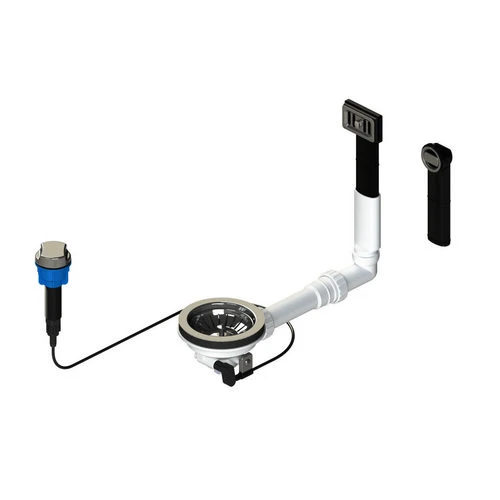 Piletta d.114 classic con troppopieno rettangolare e rotondo -