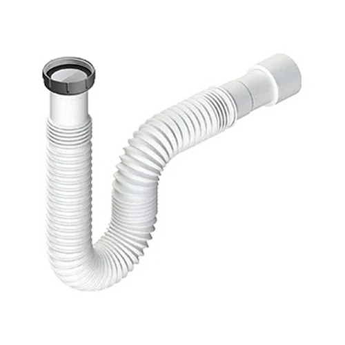 Tubo estensibile con ghiera in metallo 1 1/2 x 40/50