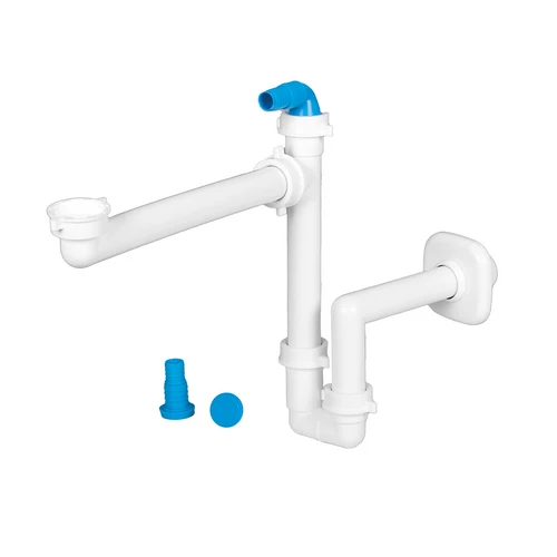 Sifone salvaspazio per lavabo 1 1/4 d. 32-40 mm