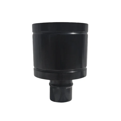 Cappello antivento inox304 per canne fumarie a legna nero diam. 140