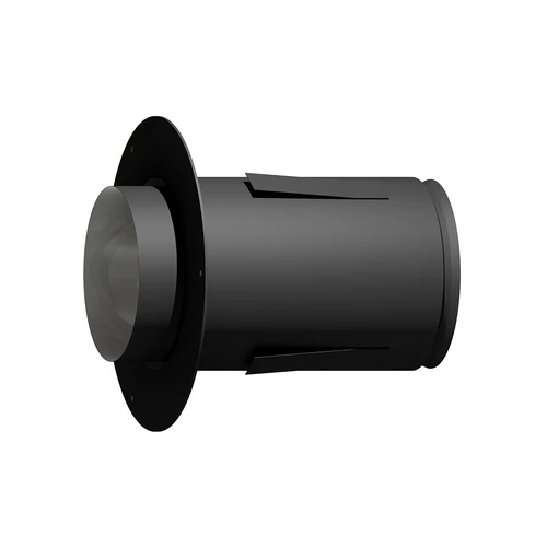 Rosone a muro telescopico l. 210mm mf diam. 140 / rosone d. 220