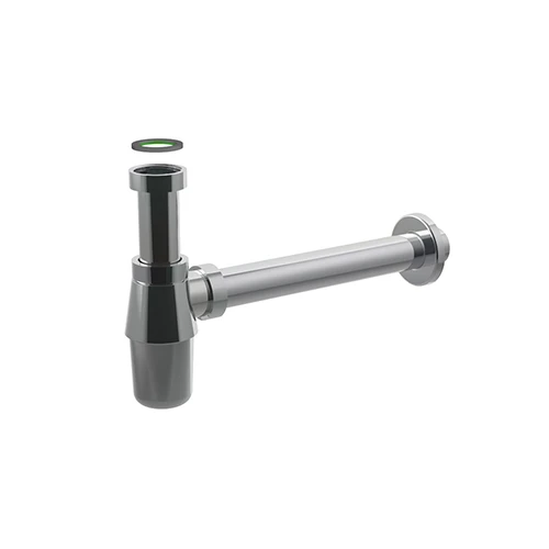Sifone a bottiglia bottle in ottone 1 1/4 x 32