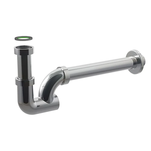 Sifone ispezionabile kappa in ottone 1 1/4 x 32