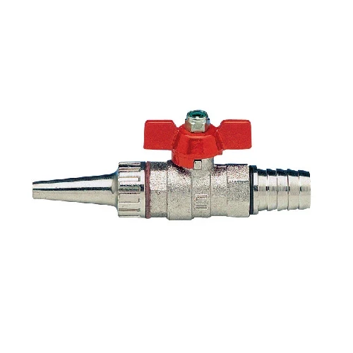 Valvola a sfera con lancia e portagomma 3/4 x 20 dn 20 pn 30