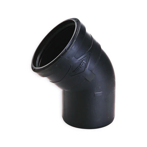Curva in ppr black ultra silent dn 75 30
