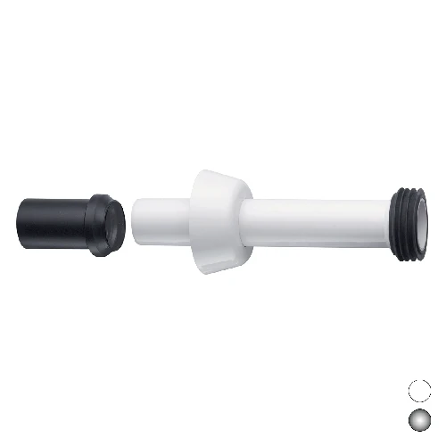 Canotto di allacciamento cassetta rios-treopea valsir diam. 40/44 l.250 bianco