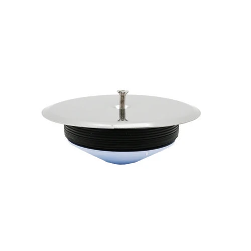 Tappo per pozzetto a pavimento con piattello inox diam. 100
