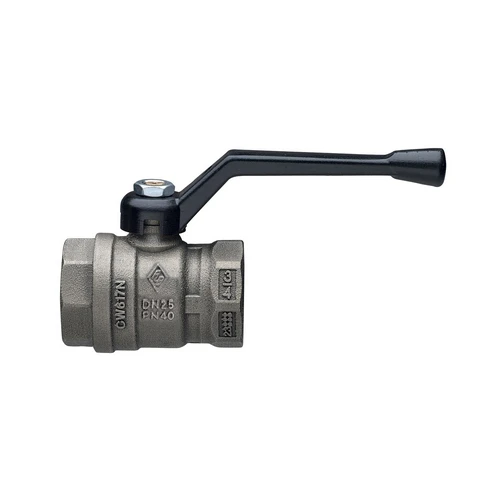 Valvola a sfera a passaggio totale ff con leva junior-sfer 1 dn 25 pn 40