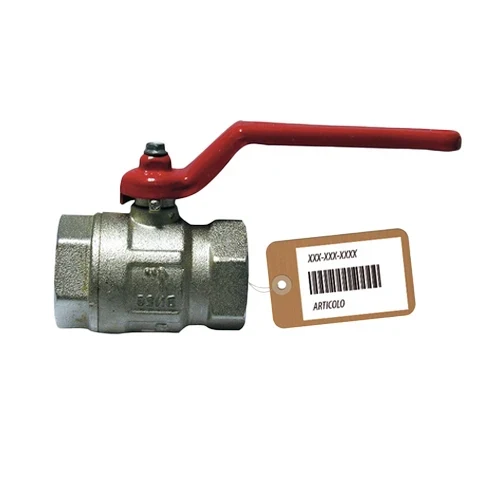 Valvola a sfera ff con leva f-brico 3/8 dn 10 pn 64