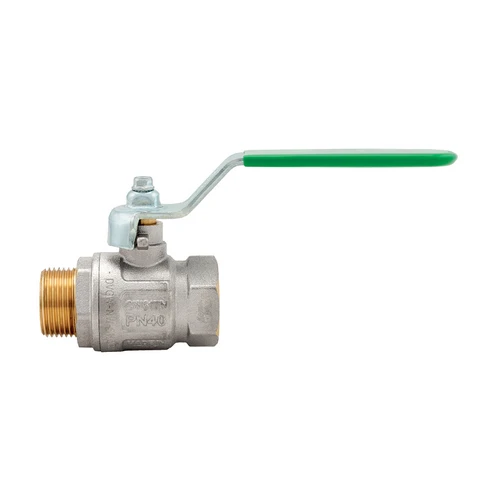 Valvola a sfera ideal dvgw mf con leva piatta passaggio totale 1/2 dn 15 50 bar / 725 psi