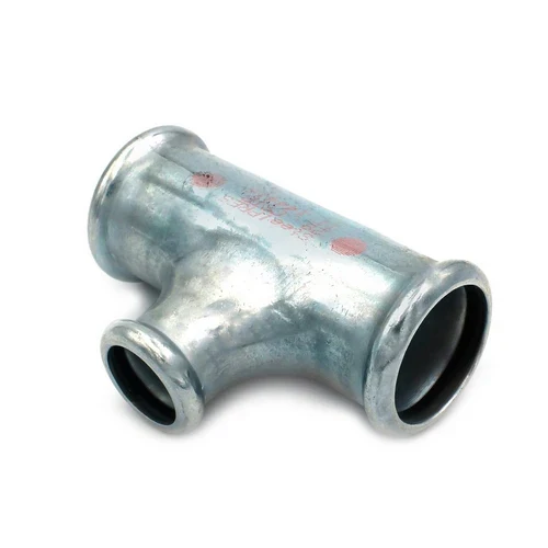 T ridotto a pressare in acciaio al carbonio steel pres 28 x 18 x 28