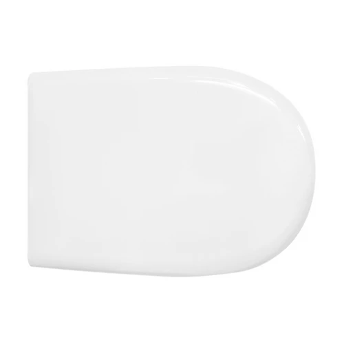 Sedile wc in termoindurente abc aqua forma 7 bianco- soft close