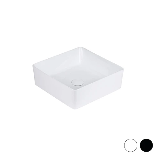 Lavabo da appoggio matt mod. 05 bianco opaco