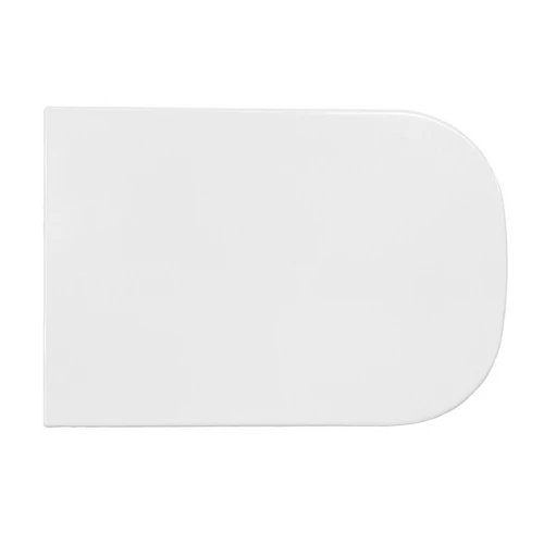 Sedile wc in termoindurente per galassia meg forma 7 bianco soft close