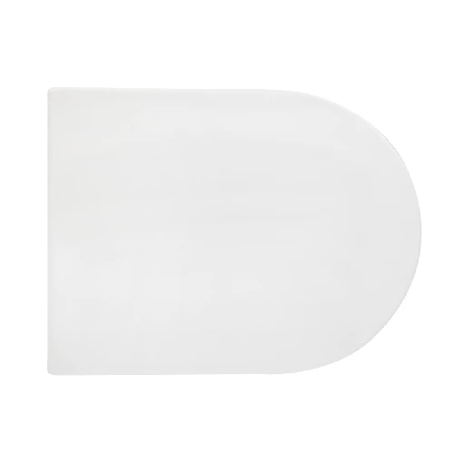 Sedile wc in termoindurente per hidra vaso onda forma 7 bianco