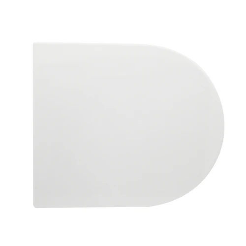 Sedile wc termoindurente mod. td9 forma 7 bianco soft-close