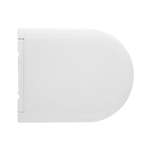 Sedile wc termoindurente mod. td7 forma 7 bianco soft-close
