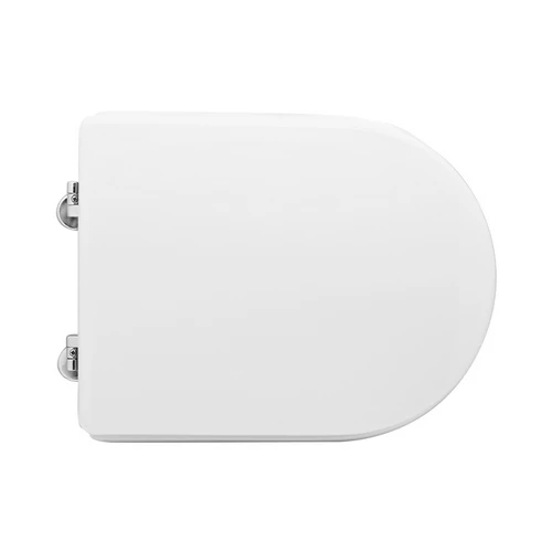 Sedile wc per vincenti vaso tipo forma 7 bianco cerniere a passanti