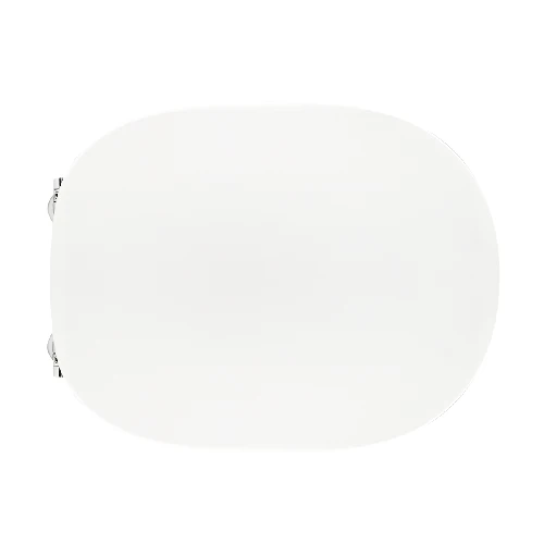 Sedile wc per senesi vaso tuscia forma 6 bianco cerniere a passant