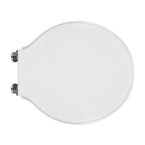 Sedile wc senesi per vaso lutezia forma 2 bianco cerniere a passanti