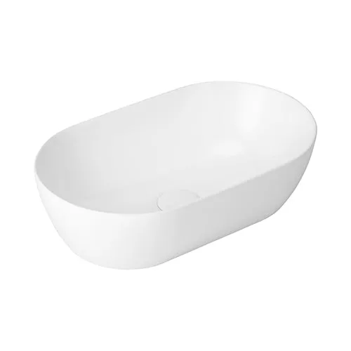 Lavabo da appoggio mod. la71 cm 50 x 30 bianco