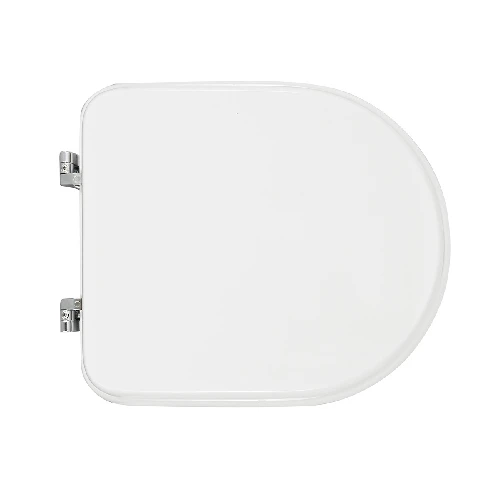 Sedile wc per kerasan vaso flo 48 forma 6 bianco cerniere c espansion