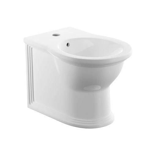 Bidet filo muro aster erogazione rubinetto