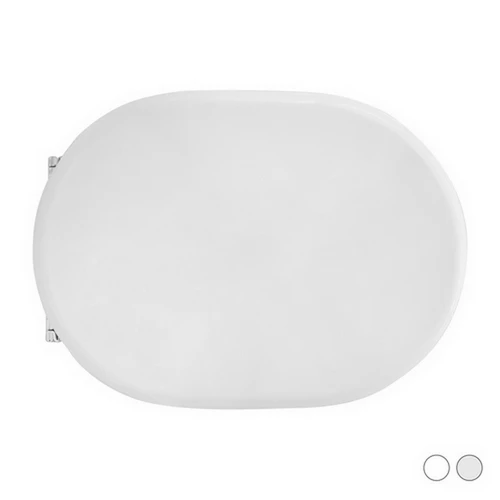 Sedile wc per ideal standard vaso fiorile forma 6 bianco is grigio chiaro