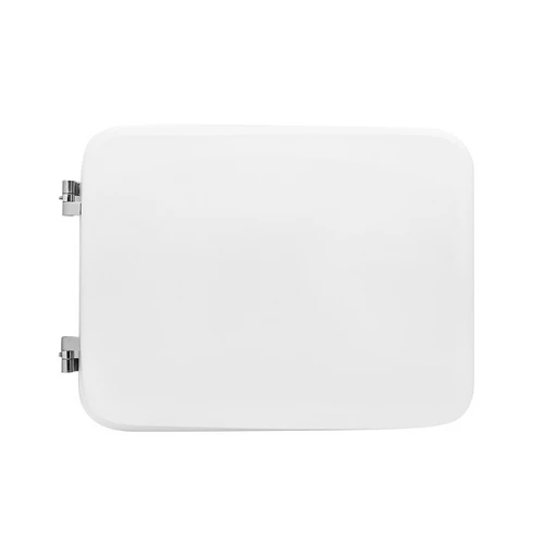 Sedile wc per ideal standard vaso blend cube forma 8 bianco cerniere c espansione