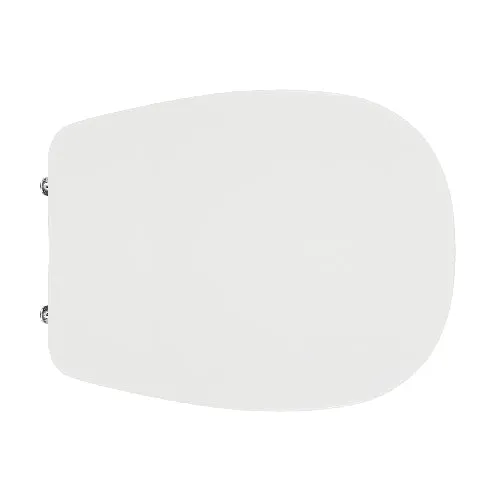Sedile wc per hidra vaso dial forma 6 bianco -cerniere c espansione
