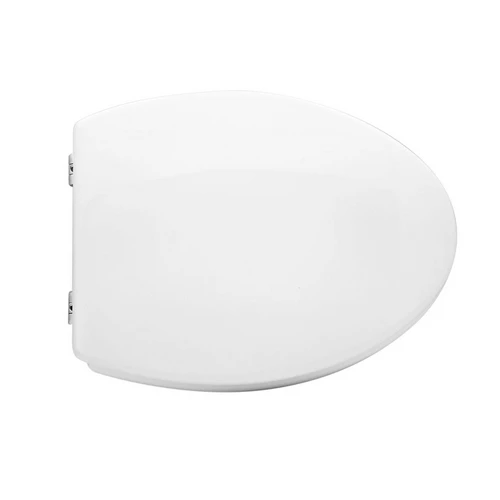 Sedile wc per cesame vaso fenice sospeso forma 4 bianco -cerniere c espansione