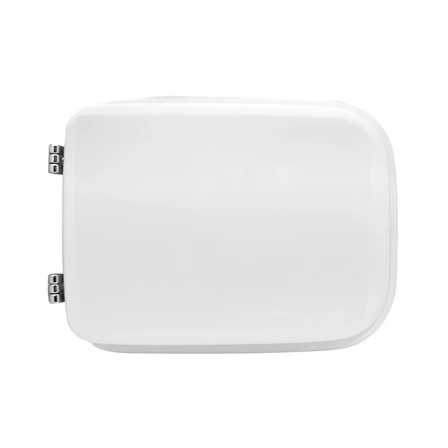 Sedile wc per cierre vaso cortina forma 8 bianco