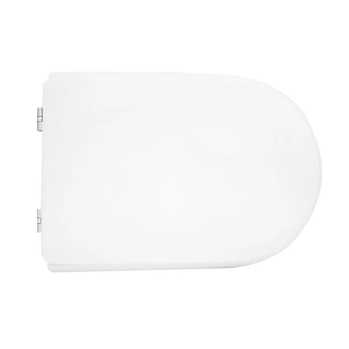 Sedile wc per azzurra vaso thin sospeso forma 7 bianco cerniere a passanti