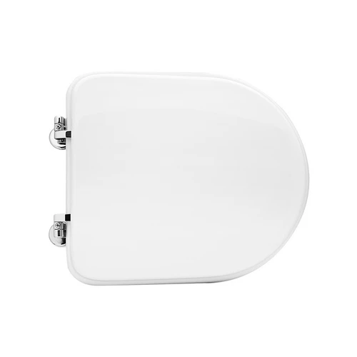 Sedile wc per azzurra vaso paola forma 6 bianco -cerniere a passanti