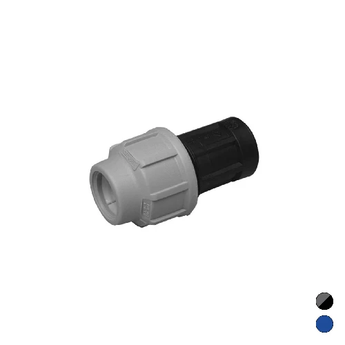 Raccordo femmina ikaro per polietilene 3/4 x 25 -f-brico