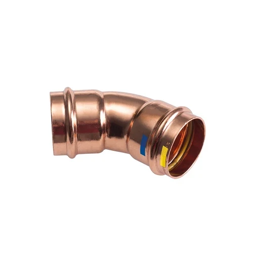 Curva a 45 ff a pressare per acqua e gas b one diam. 28