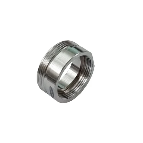 Raccordo in ottone cromo 28m-24f 28x1m 24x1f