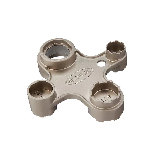Chiave universale nichelata per montaggio aeratori -