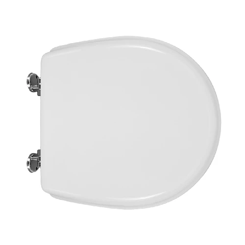 Sedile wc per galassia vaso m2 45 forma 2 bianco -cerniere c espansione
