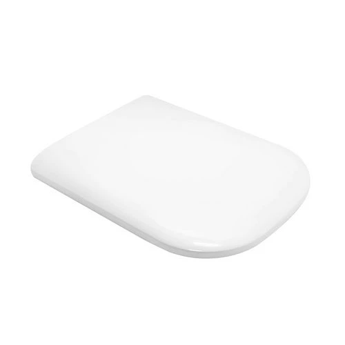 Sedile wc primula slim coprente con soft closing bianco lucido