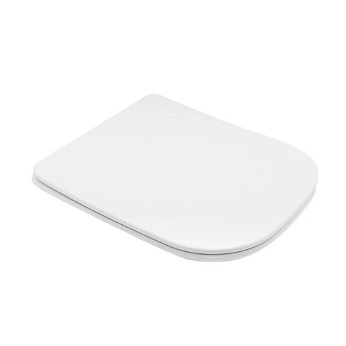 Sedile wc primula slim con soft closing bianco lucido