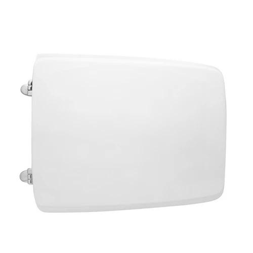 Sedile wc per globo vaso gloria forma 5 bianco cerniere a passanti