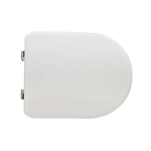 Sedile wc per globo vaso concept open space forma 7 bianco cerniere c espansione