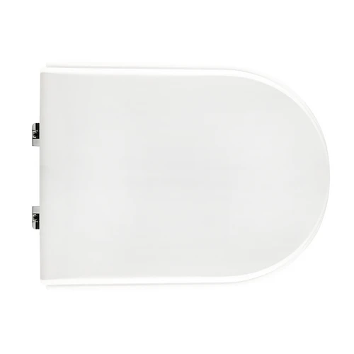 Sedile wc per faleri vaso h2o filo muro forma 7 bianco cerniere c espansion