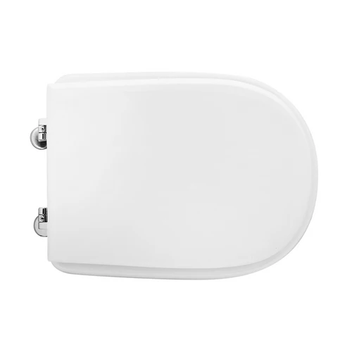 Sedile wc per facis vaso ginevra forma 6 bianco cerniere a passanti
