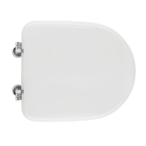 Sedile wc per esedra vaso ese forma 6 bianco cerniere c espansion